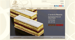 Desktop Screenshot of frenchpastryschool.com